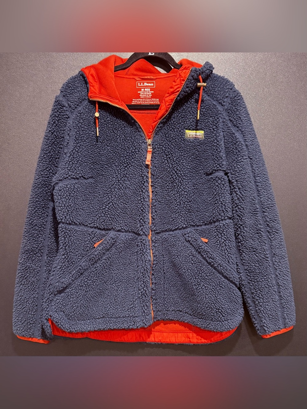 LL Bean Fleece Coat/Hoodie